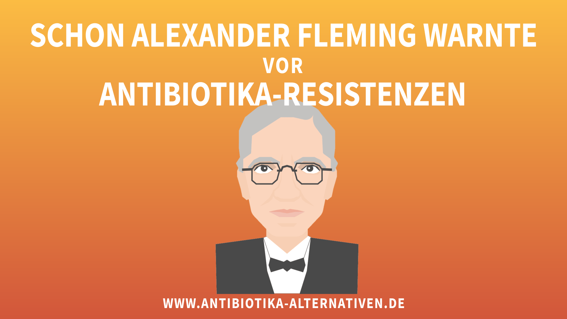 Schon Alexander Fleming warnte vor AntibiotikaResistenzen