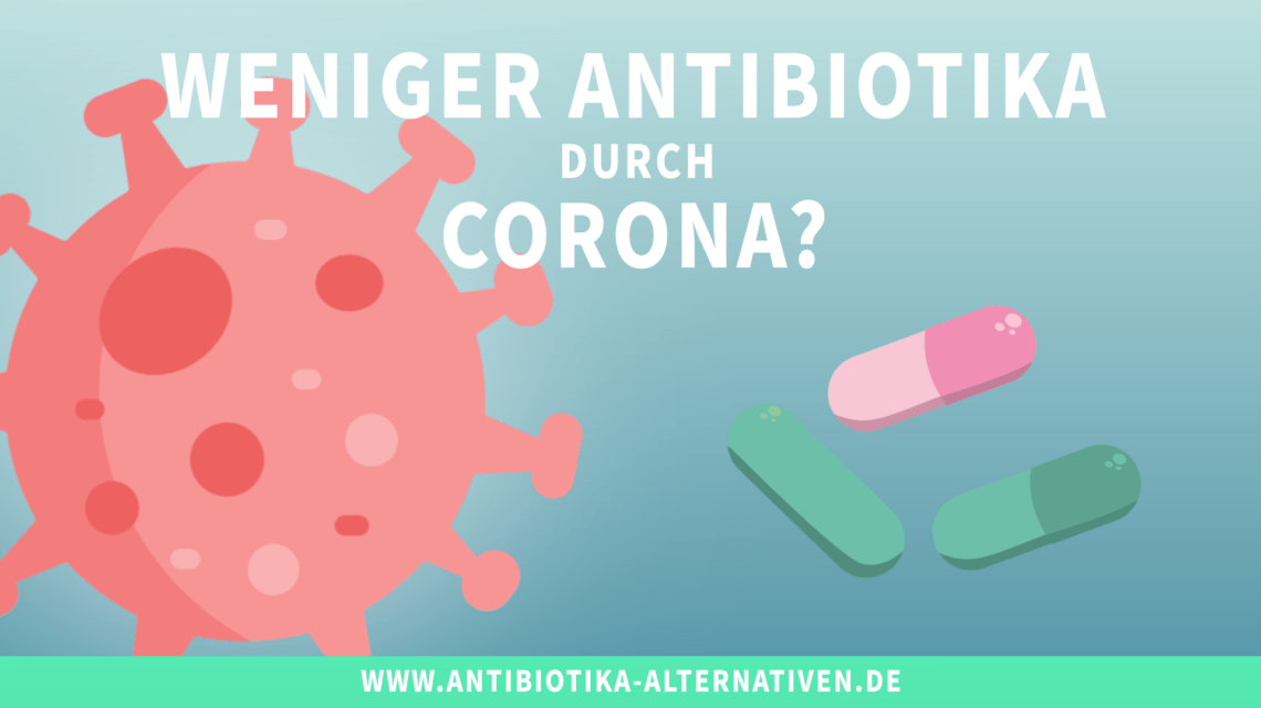 Weniger Antibiotika durch Corona